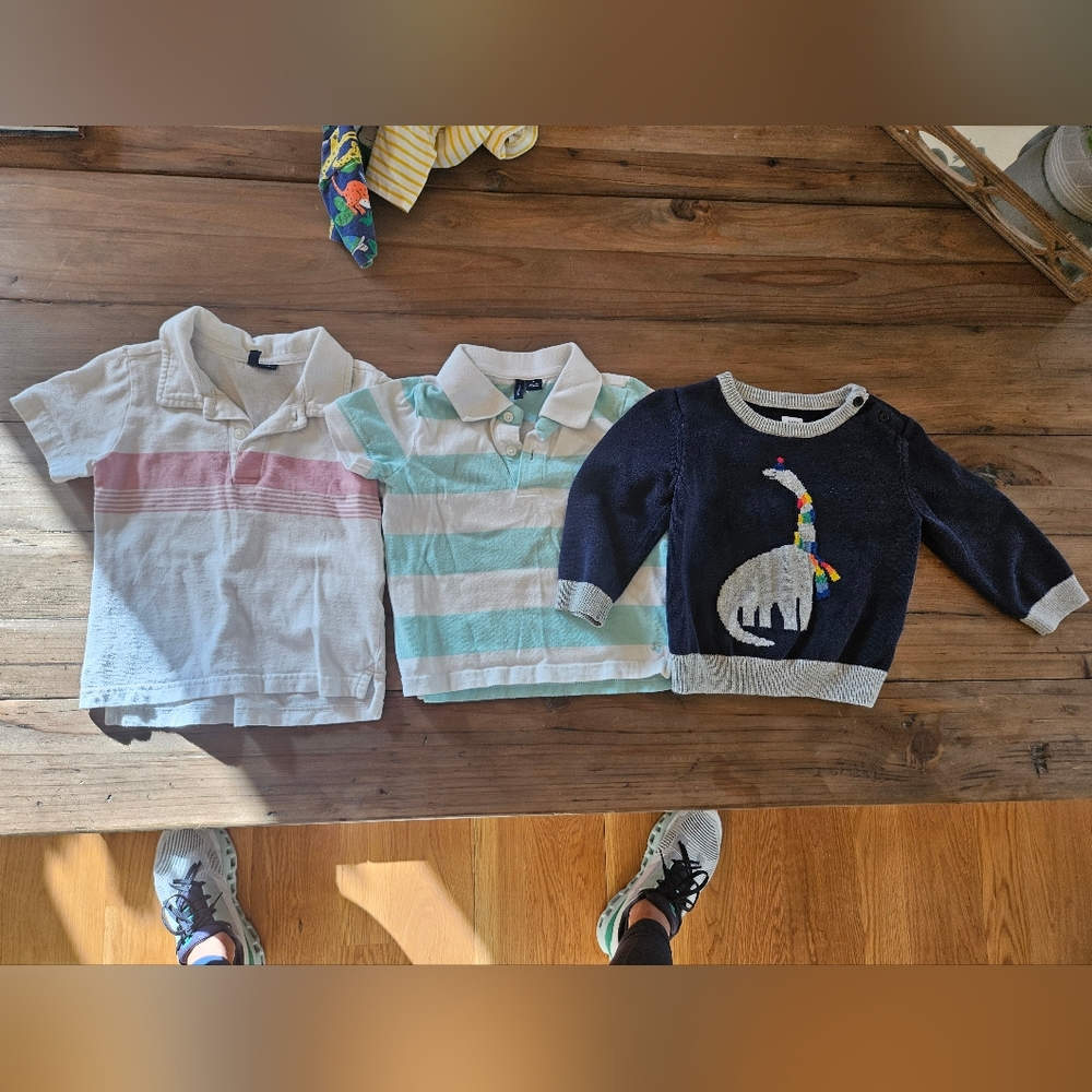 Janie and Jack polos size 2T